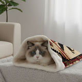 GB-NAT00900 Bear Native American Double-Layer Pet Sleeping Bag