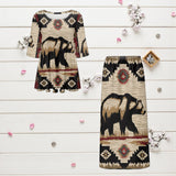 GB-NAT00900 Native American Ladies Two Piece Suit