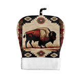 GB-NAT00902 Bison Native American Double-Layer Pet Sleeping Bag