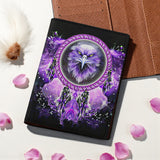 GB-NAT00909-02 Native American Leather Passport Wallet