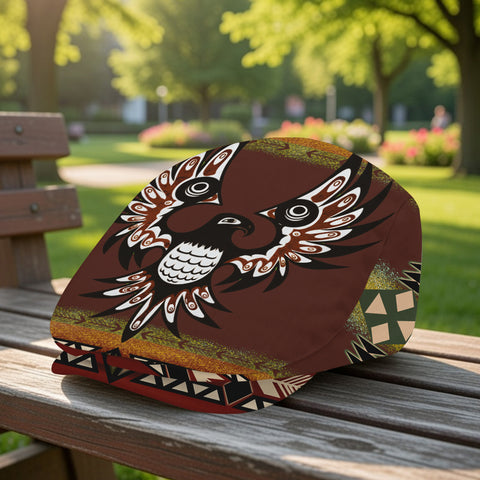 HD000537 Thunderbird Native American Jeff Cap