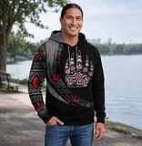 HD001145 Pattern Native American Pride 3D Hoodie