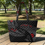 HD0012398 Native American Quilted Shoulder Tote Bag