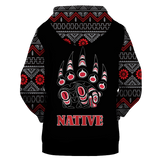 HD0012536 Pattern Native American  Pride 3D Hoodie