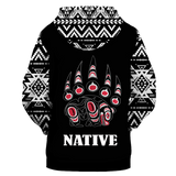 HD0012543 Pattern Native American  Pride 3D Hoodie