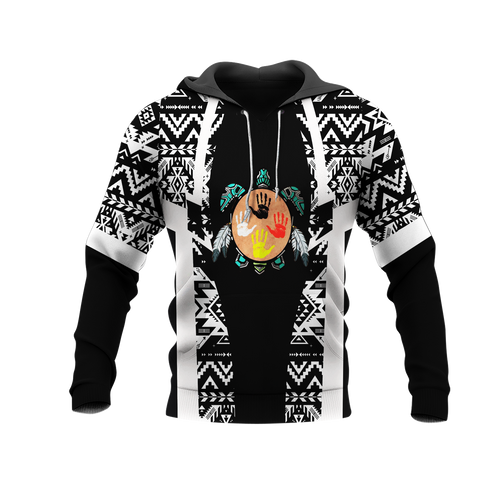 HD0012544 Pattern Native American  Pride 3D Hoodie