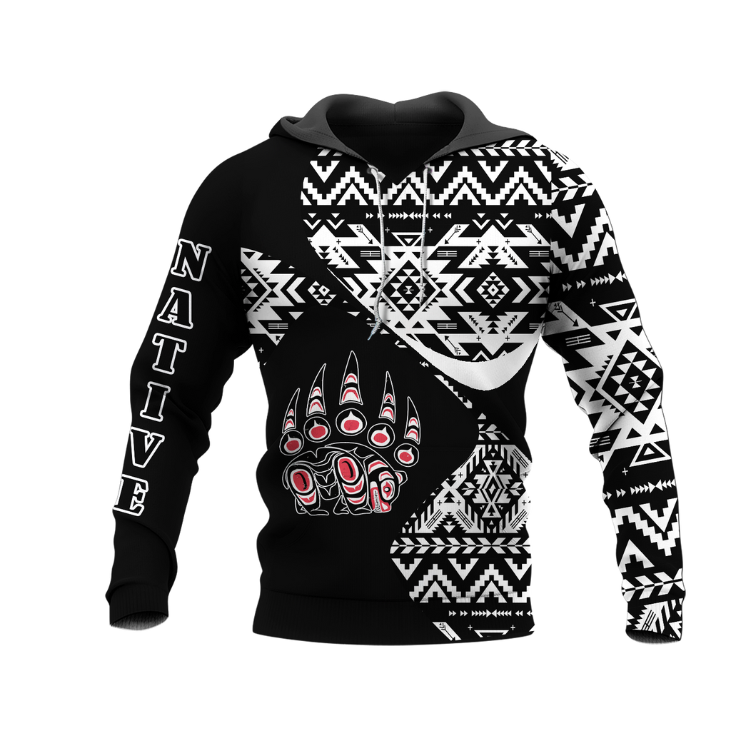 HD0012575 Pattern Native American  Pride 3D Hoodie