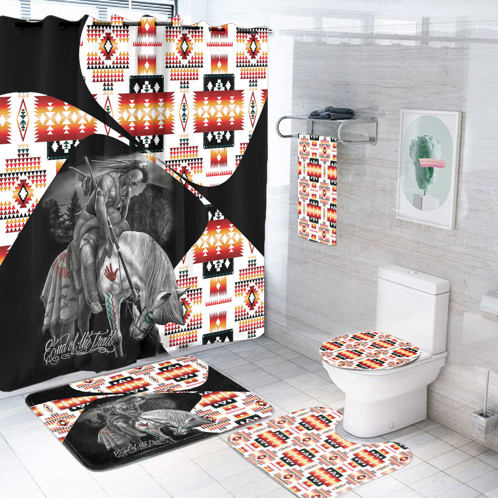 HD0012579 Trail Of Tear Native American Bathroom set