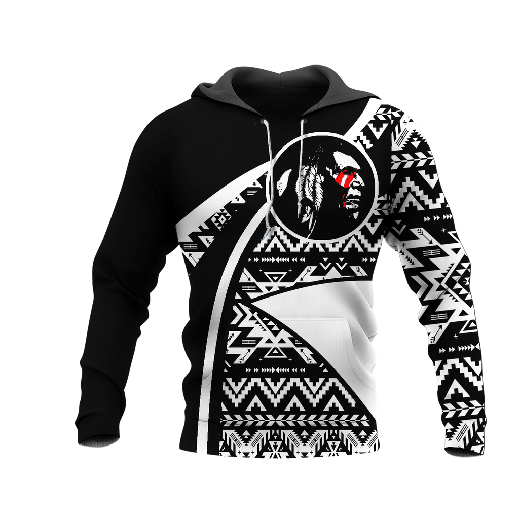 HD0012601 Pattern Native American  Pride 3D Hoodie