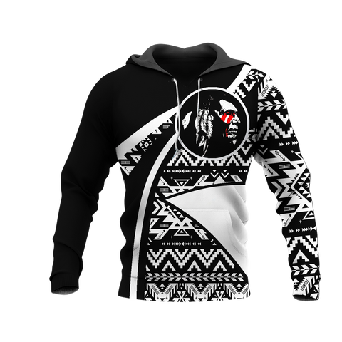 HD0012601 Pattern Native American  Pride 3D Hoodie