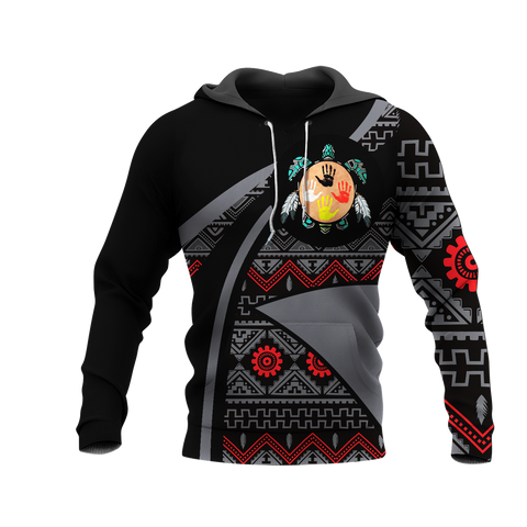 HD0012605 Pattern Native American  Pride 3D Hoodie