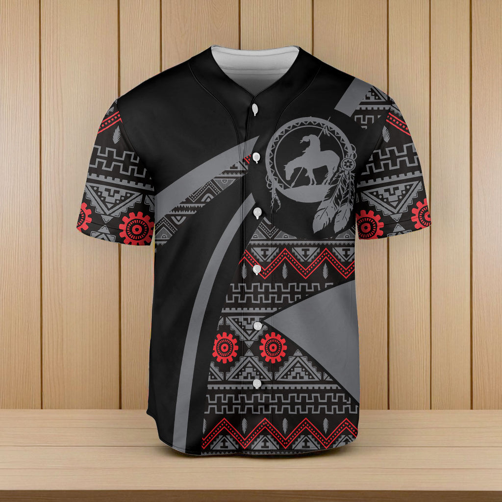 HD0012607 Native American Baseball Jersey