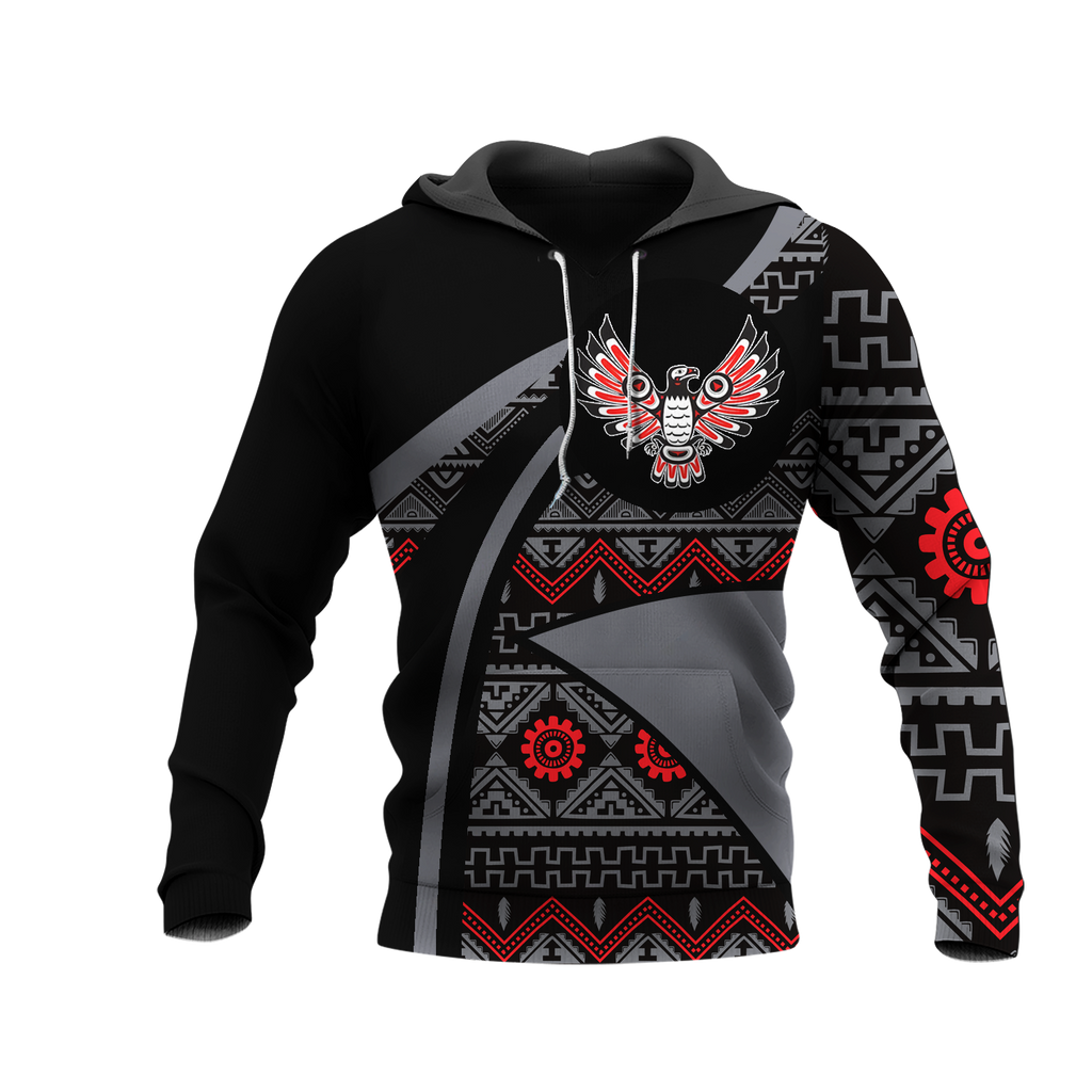 HD0012608 Pattern Native American  Pride 3D Hoodie