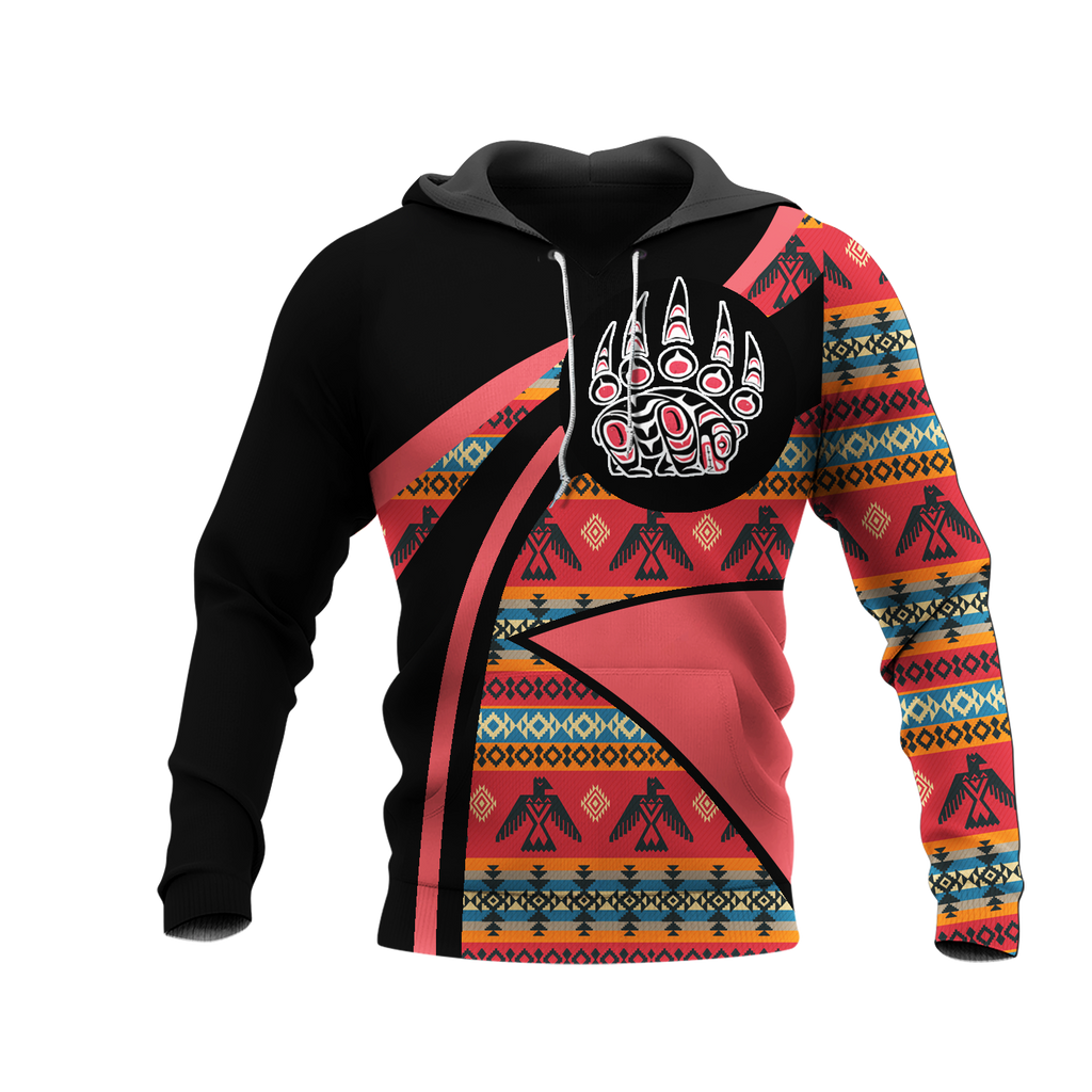 HD0012615 Pattern Native American  Pride 3D Hoodie