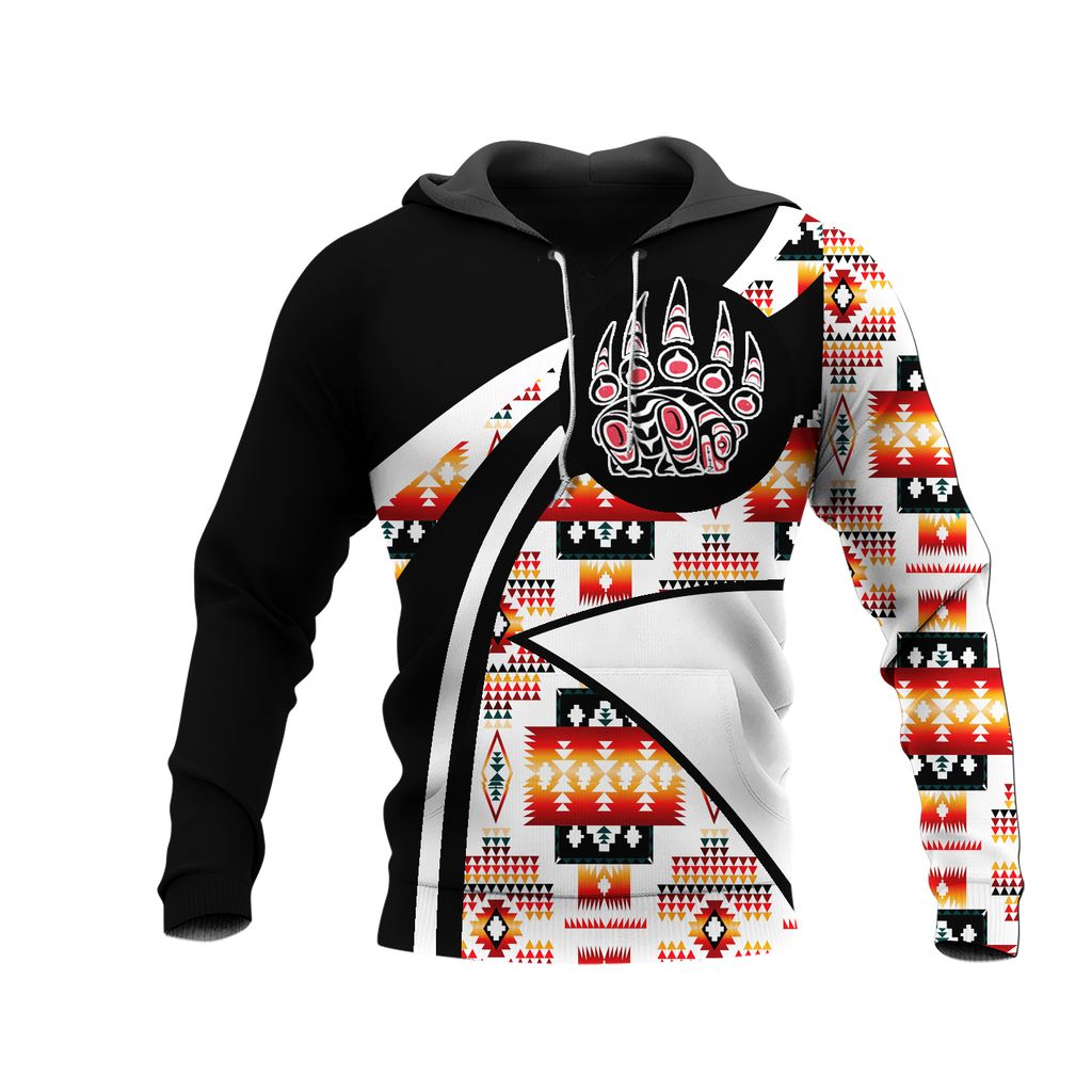 HD0012616 Pattern Native American  Pride 3D Hoodie