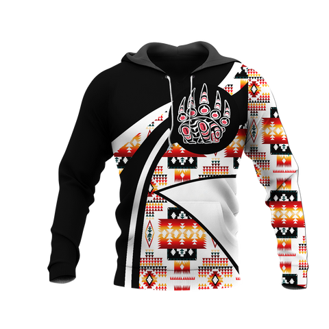 HD0012616 Pattern Native American  Pride 3D Hoodie