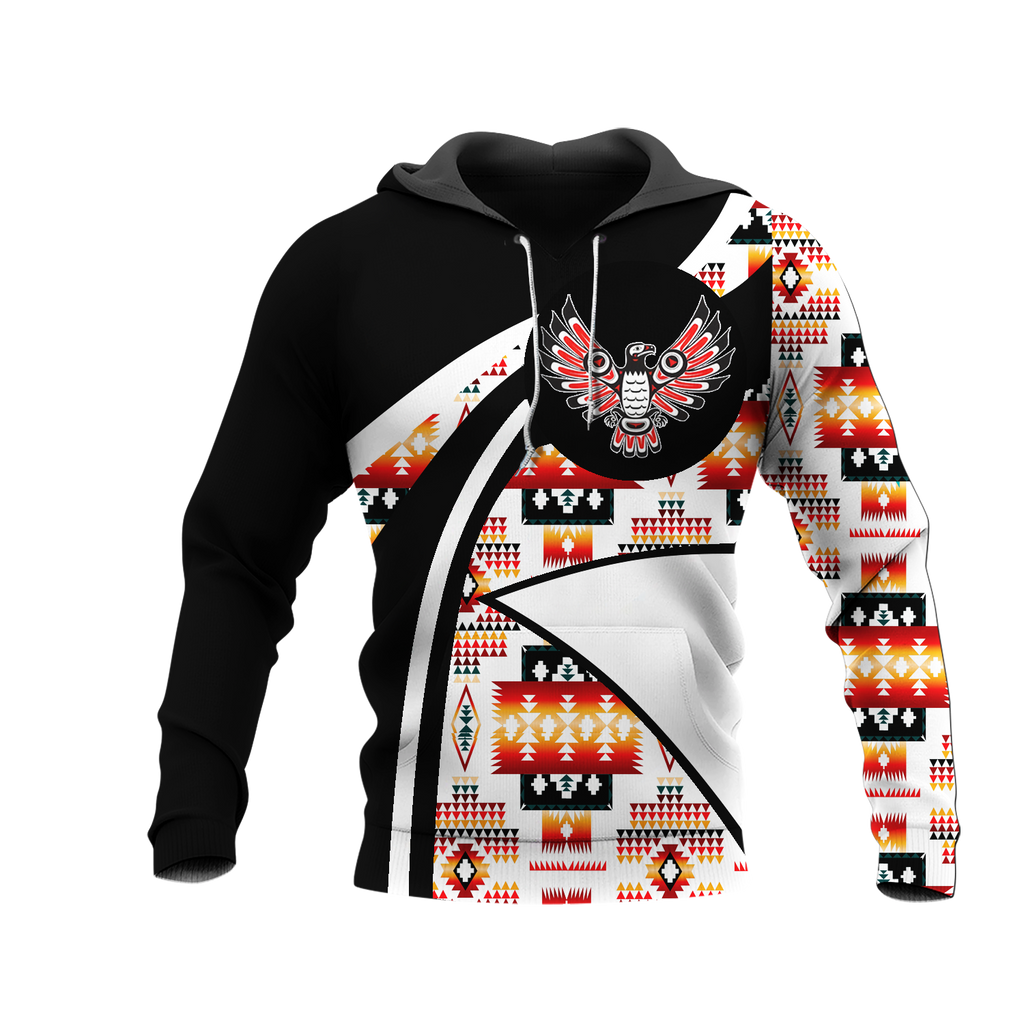 HD0012619 Pattern Native American  Pride 3D Hoodie