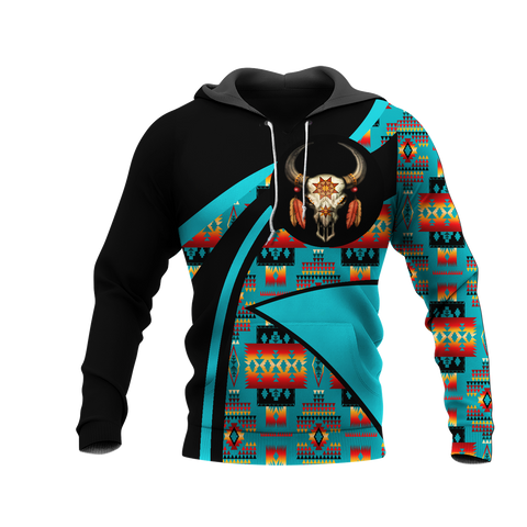 HD0012621 Pattern Native American  Pride 3D Hoodie