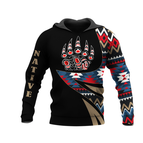 HD0012626 Pattern Native American  Pride 3D Hoodie