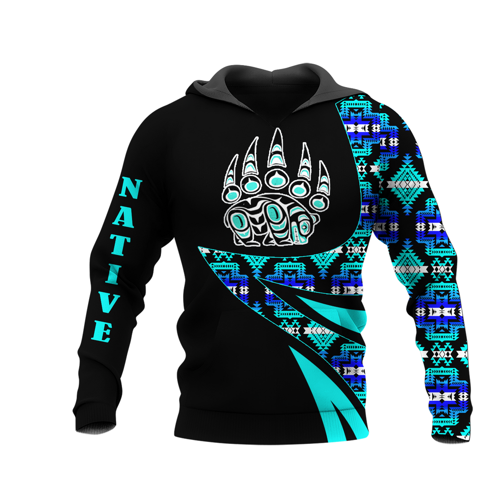 HD0012629 Pattern Native American  Pride 3D Hoodie