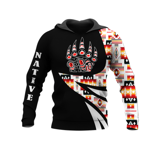 HD0012634 Pattern Native American  Pride 3D Hoodie