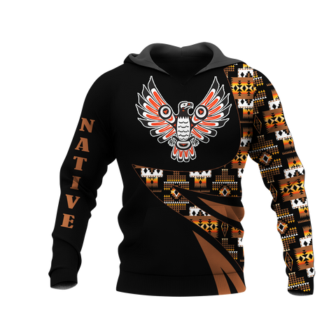 HD0012637 Pattern Native American  Pride 3D Hoodie