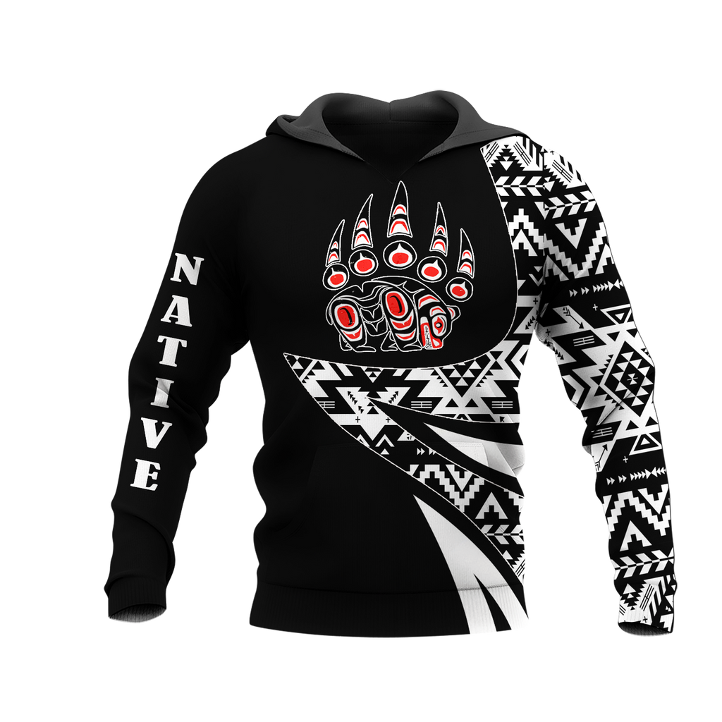 HD0012642 Pattern Native American  Pride 3D Hoodie