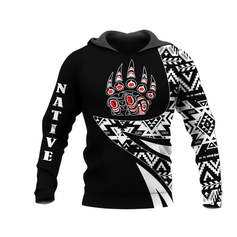 HD0012642 Pattern Native American  Pride 3D Hoodie