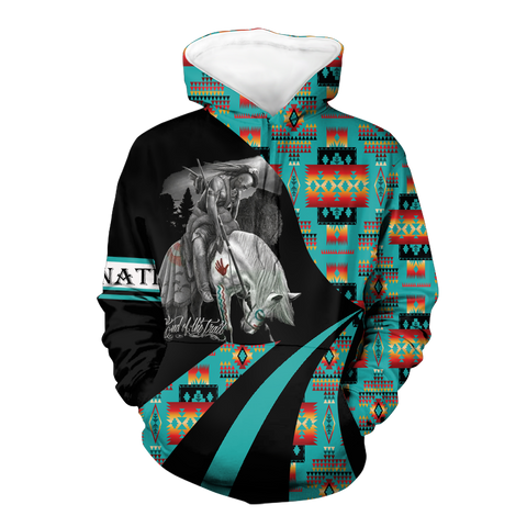 HD0012668 Trail Of Tears Pattern Native American Pride 3D Hoodie