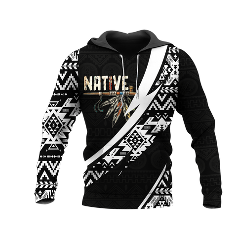 HD0012718 Tribal Bear Native American Pride 3D Hoodie