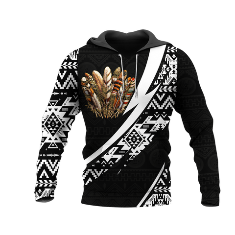 HD0012719 Tribal Bear Native American Pride 3D Hoodie