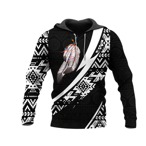 HD0012720 Tribal Bear Native American Pride 3D Hoodie