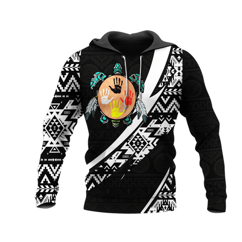 HD0012722 Tribal Bear Native American Pride 3D Hoodie