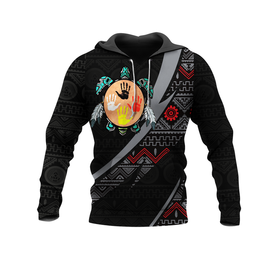 HD0012723 Tribal Bear Native American Pride 3D Hoodie