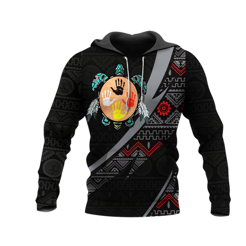 HD0012723 Tribal Bear Native American Pride 3D Hoodie