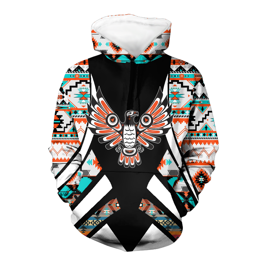 HD0012762 Tribal Turtle Native American Pride 3D Hoodie