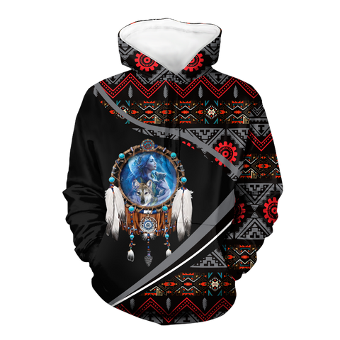 HD0012780 Dreamcatcher Native American Pride 3D Hoodie