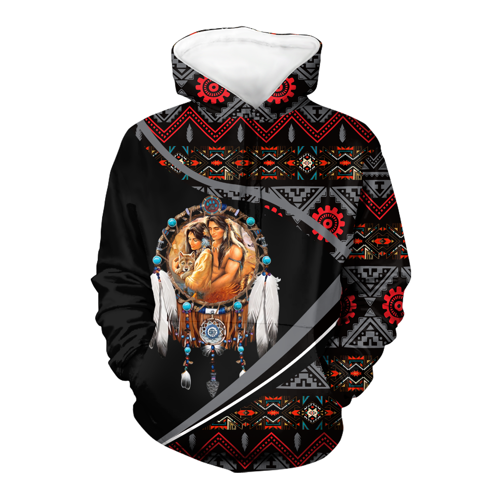 HD0012781 Dreamcatcher Native American Pride 3D Hoodie