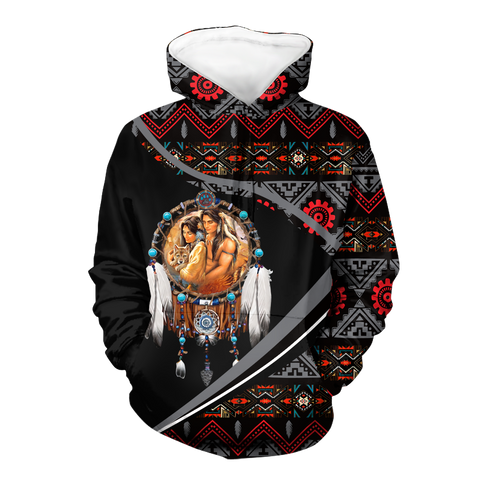 HD0012781 Dreamcatcher Native American Pride 3D Hoodie