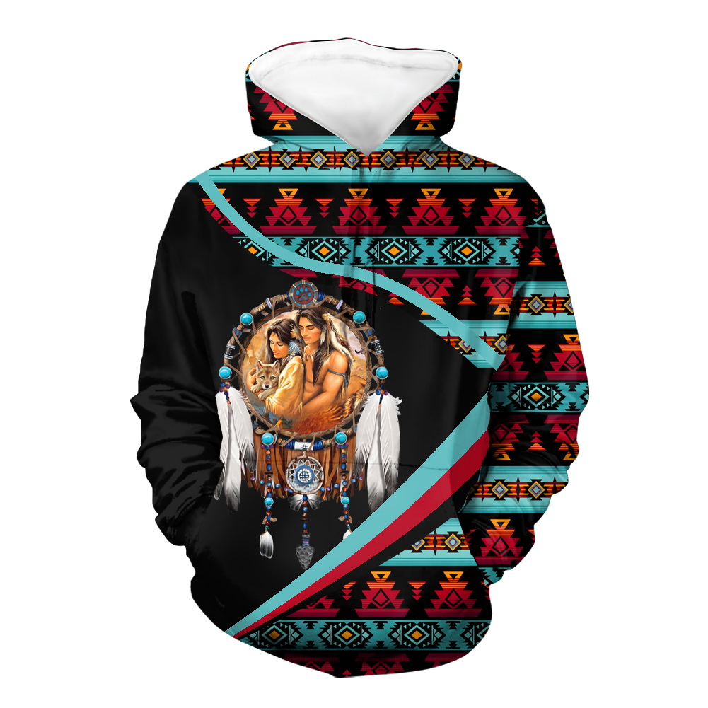 HD0012782 Dreamcatcher Native American Pride 3D Hoodie