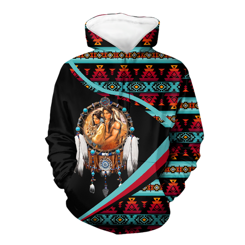 HD0012782 Dreamcatcher Native American Pride 3D Hoodie