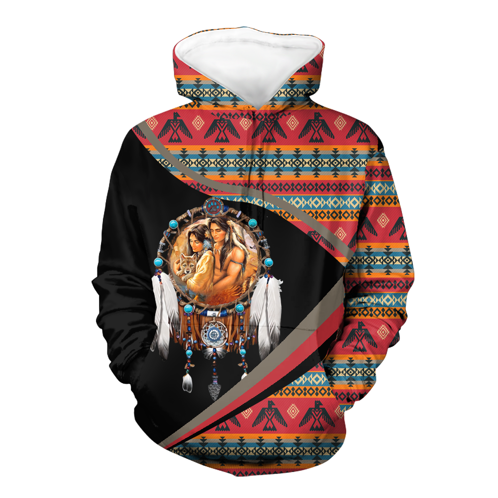 HD0012783 Dreamcatcher Native American Pride 3D Hoodie