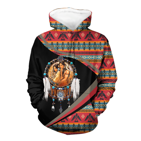 HD0012783 Dreamcatcher Native American Pride 3D Hoodie