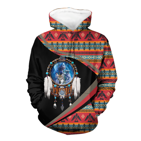 HD0012784 Dreamcatcher Native American Pride 3D Hoodie