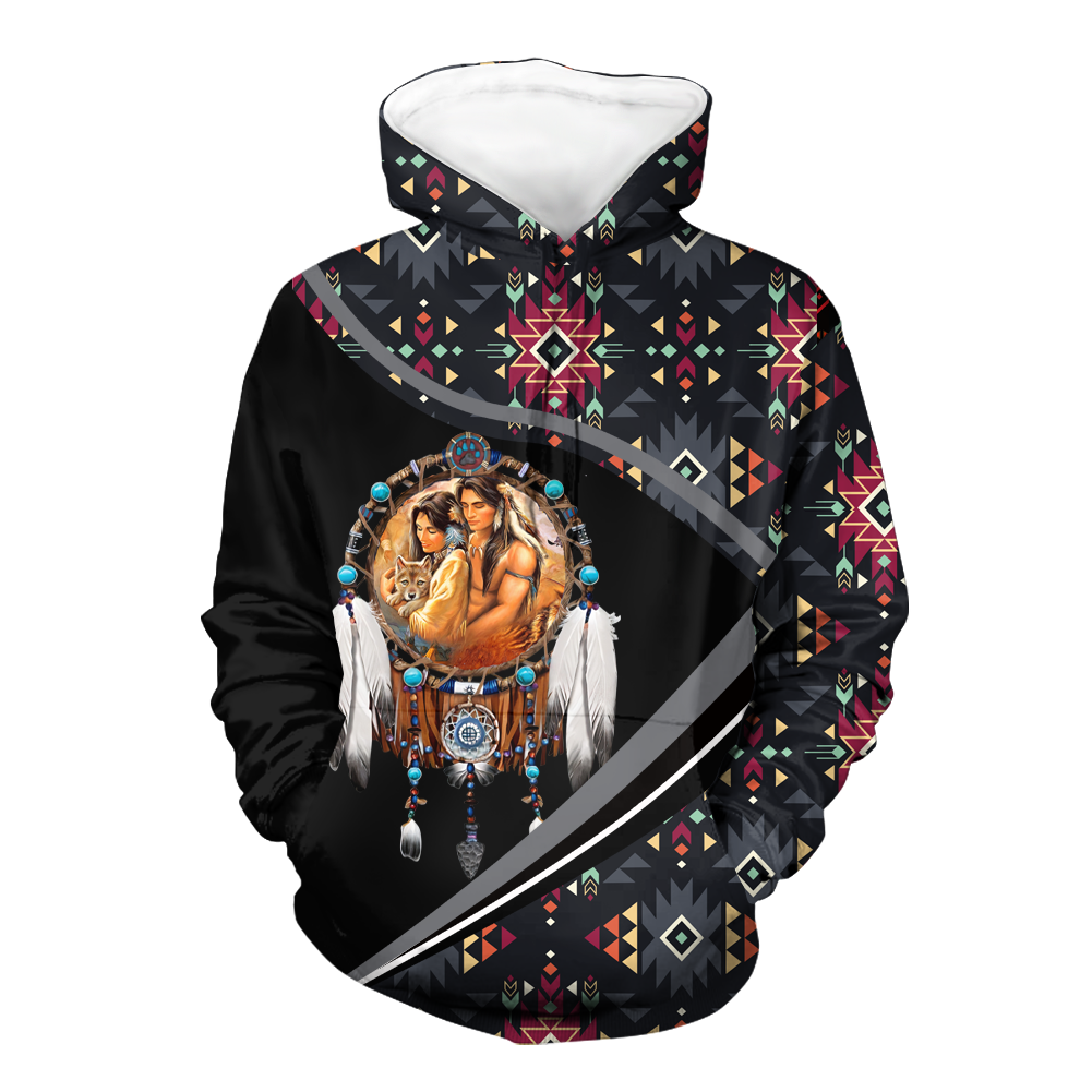 HD0012793 Dreamcatcher Native American Pride 3D Hoodie