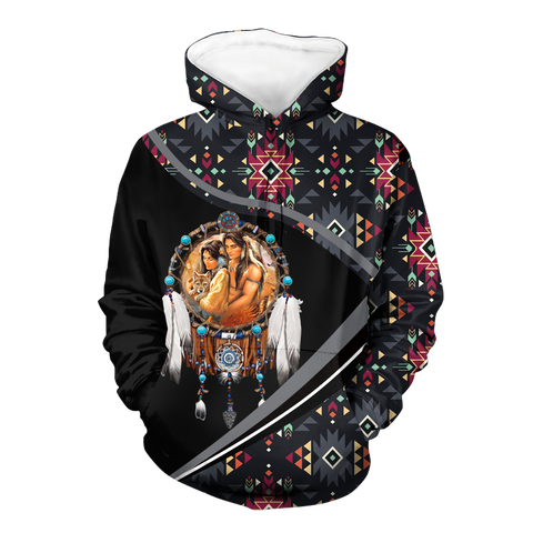 HD0012793 Dreamcatcher Native American Pride 3D Hoodie