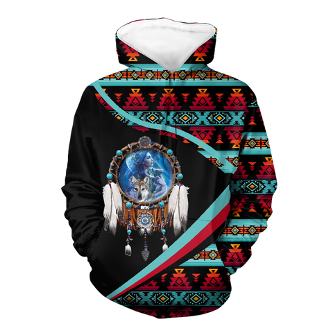 HD0012794 Dreamcatcher Native American Pride 3D Hoodie