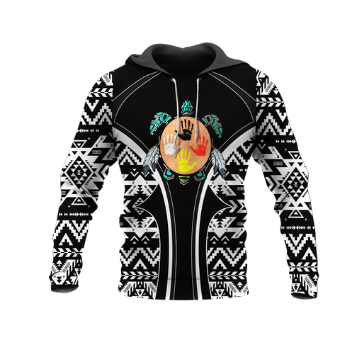 HD0012803 Tribal Turtle Native American Pride 3D Hoodie