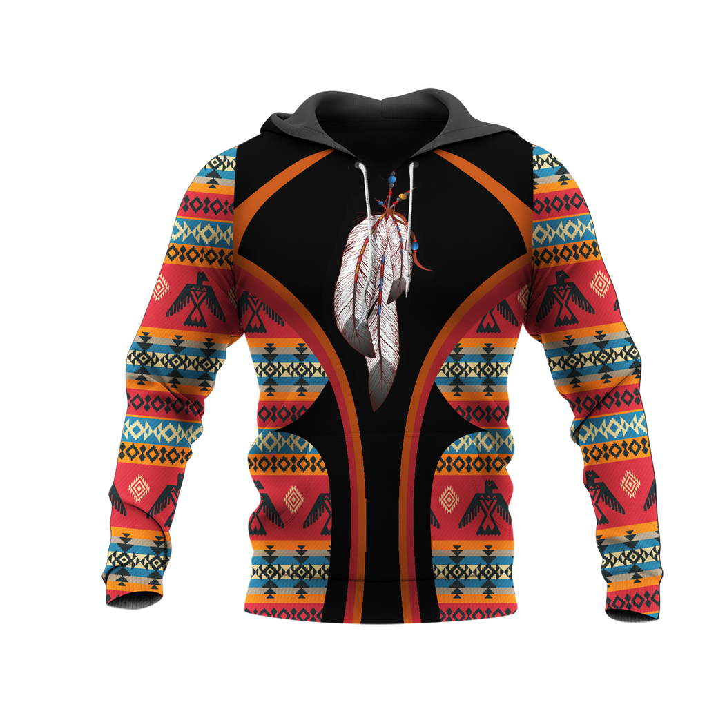 HD0012807 Tribal Turtle Native American Pride 3D Hoodie