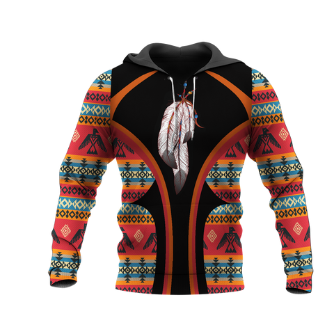 HD0012807 Tribal Turtle Native American Pride 3D Hoodie